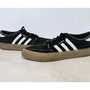 adidas Shoes Mens Size 6.5 Originals Seeley XT Low Profile Suede Black Sneakers